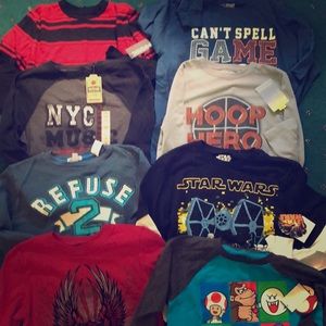 BRAND NEW boys shirt lot